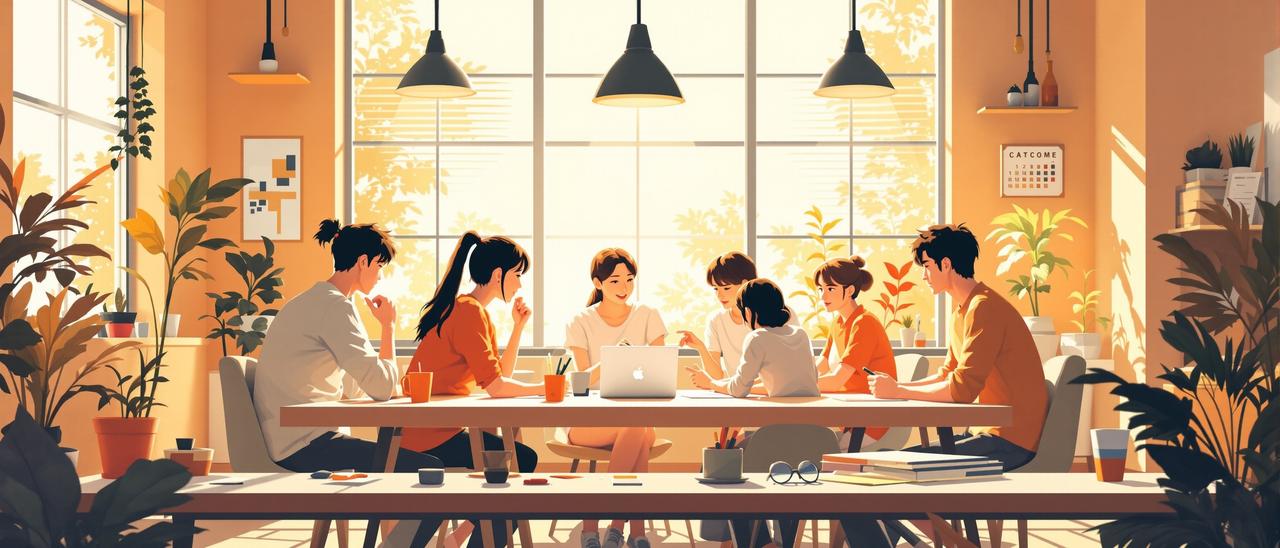 短剧大全网站公司介绍 - 年轻创意团队的工作场景